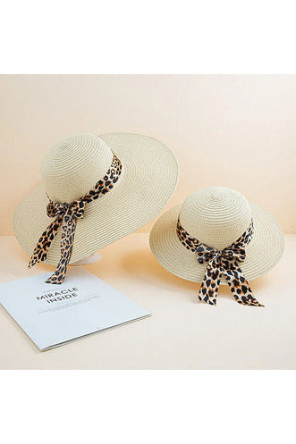 Mom & Me Leopard theme hat