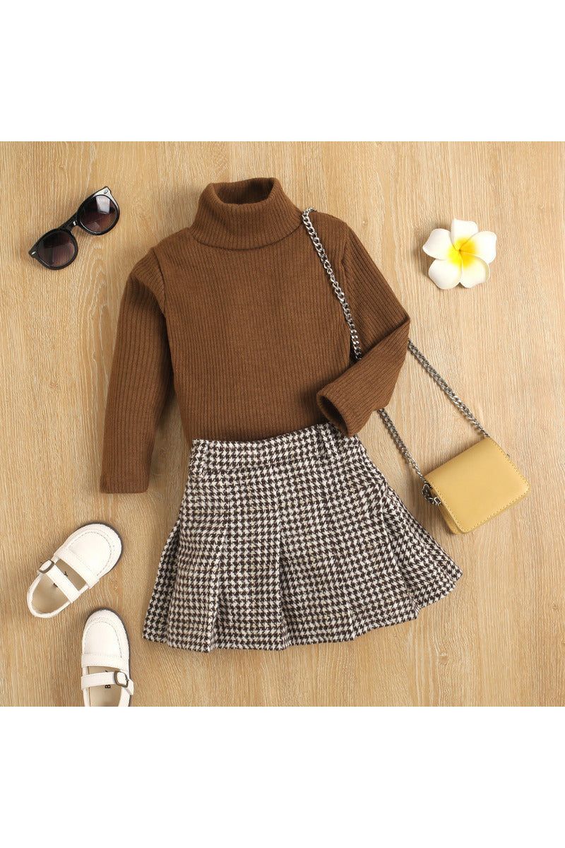 Hot Chocolate Skirt Set