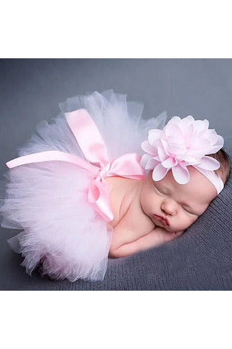 Newborn Tutu Skirt and Headband