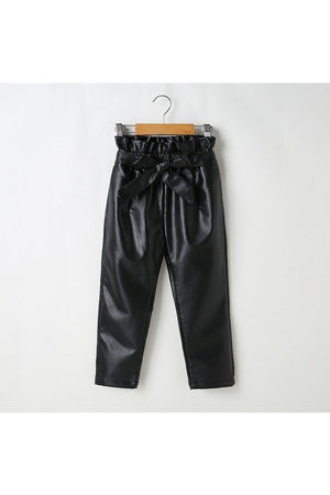 Noir Leather Pant