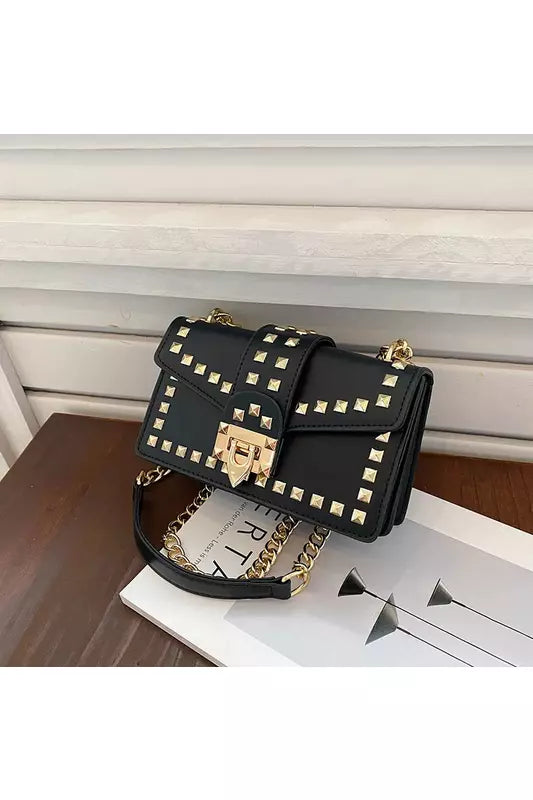 Stud Cross Body Bag