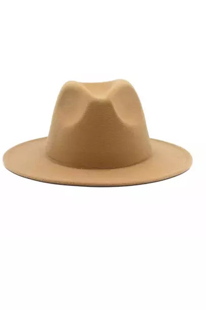 Tan Fedora Hat