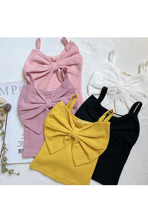 Oversized Bow Tank Top