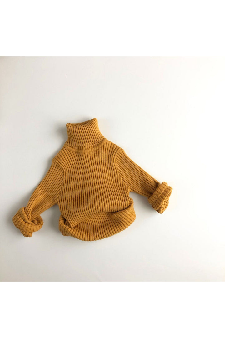 Turtleneck Sweater (Mustard)