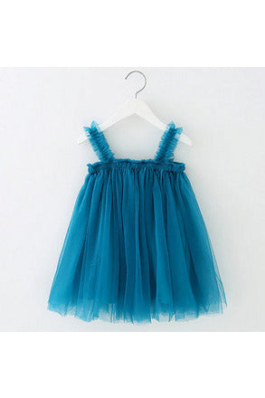 Blue Tulle Dress
