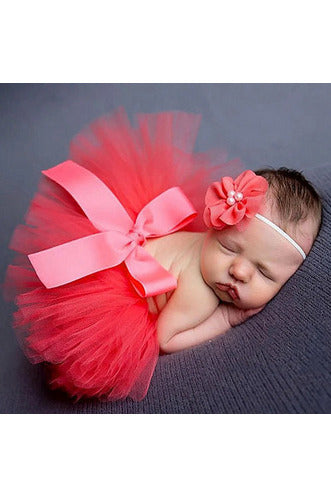 Newborn Tutu Skirt and Headband