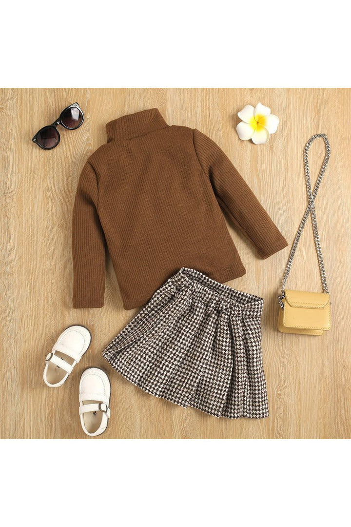 Hot Chocolate Skirt Set