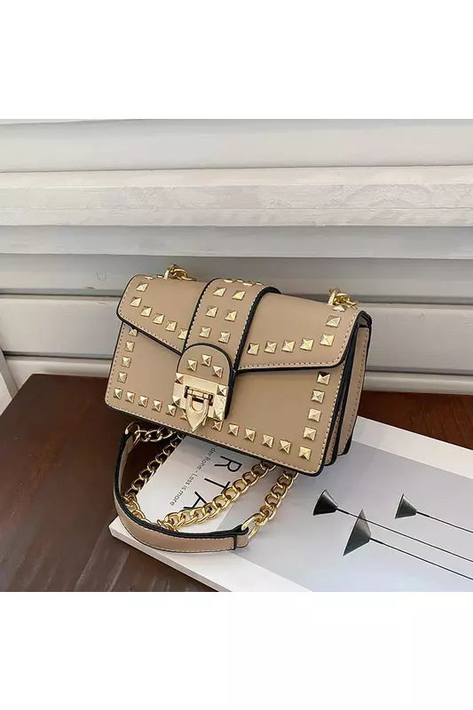 Stud Cross Body Bag